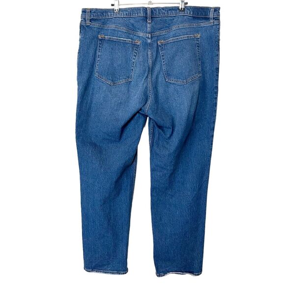 Abercrombie & Fitch 90s Straight Jeans Women’s Size 35 Blue Ultra High Rise - Picture 3 of 13